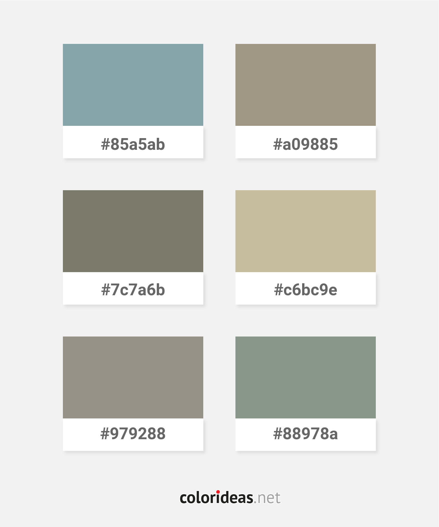 Dark Gray Tan Light Sky Blue Color Combinations Palette Color   Cadetblue Darkgray Dimgray Tan 18128 